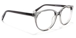 Emanuel Round Gray Glasses2
