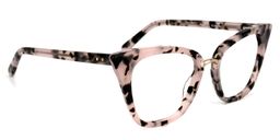 Martha Cateye Pink Floral Glasses2