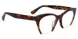 Christine Cat Eye Tortoise Glasses2