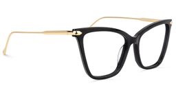 Hilary Butterfly Black Glasses2