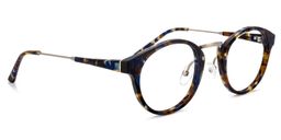 Ferris Round Blue-Floral Glasses1