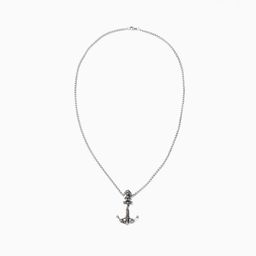 Vintage Silver Pendant Necklace2