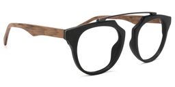 Edward Geometric Black Glasses1
