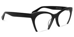 Christine Cat Eye Black Glasses2