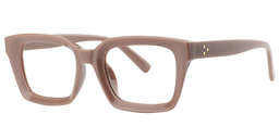 Ena Rectangle Brown Reading Glasses2