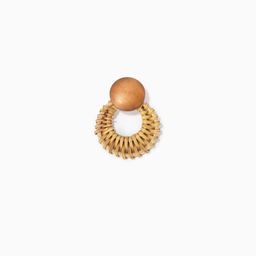 Vintage Round Weave Earrings2