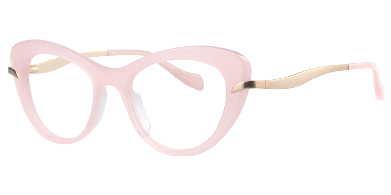 Cateye Pink Glasses | Zeelool Eyeglasses2
