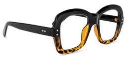 Mckenzie Square Black Glasses2