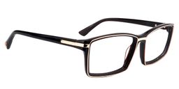Adonis Rectangle Brown Glasses2