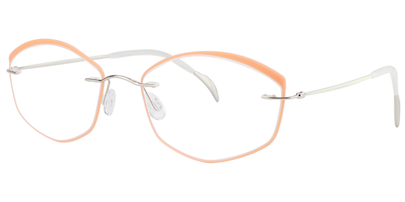 Oval Orange Glasses | Zeelool Eyewear2