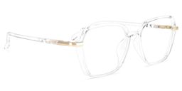 Gerry Geometric Clear Glasses2