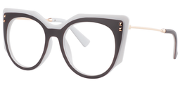 Evan Cateye Gray Glasses2