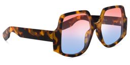 Melissa Geometric Tortoise Sunglasses2