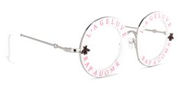 Miranda Round White Glasses2