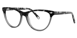 Jarvis Round Black-Clear Glasses2