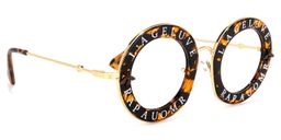 Miranda Round Tortoise Glasses2