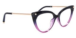 Alivia Cat Eye Purple Glasses2