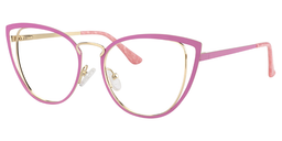 Eras Cateye Pink&Gold Glasses2