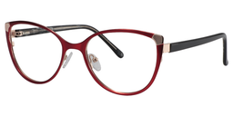 Darlene Round Red Glasses2