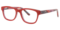 Sabina Rectangle Red Glasses3