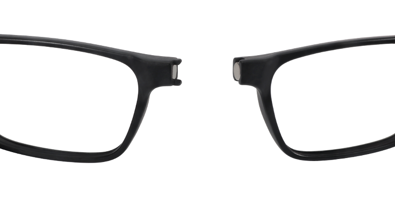 Rectangle Black Reading Glasses | Zeelool Reading Glasses2