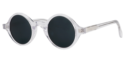 Sibyl Round Clear Sunglasses2