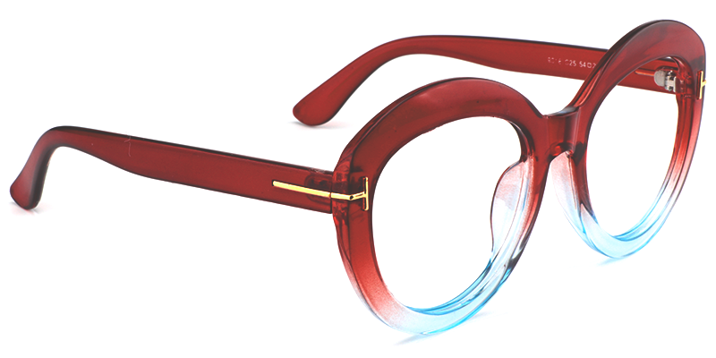 Cateye Red Glasses | Zeelool Eyeglasses Online3