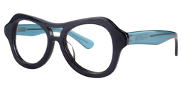 Alcuin Aviator Dark Blue Glasses2