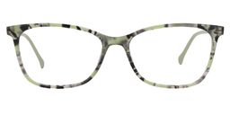 Abigail Acetate Green Glasses0