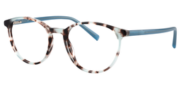 Alger Oval Blue Pattern Glasses3