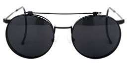 Bertie Aviator Black Glasses0