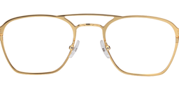 Amina Aviator Brown Titanium Glasses2