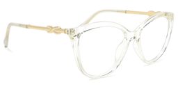 Omari Cateye Clear Glasses2