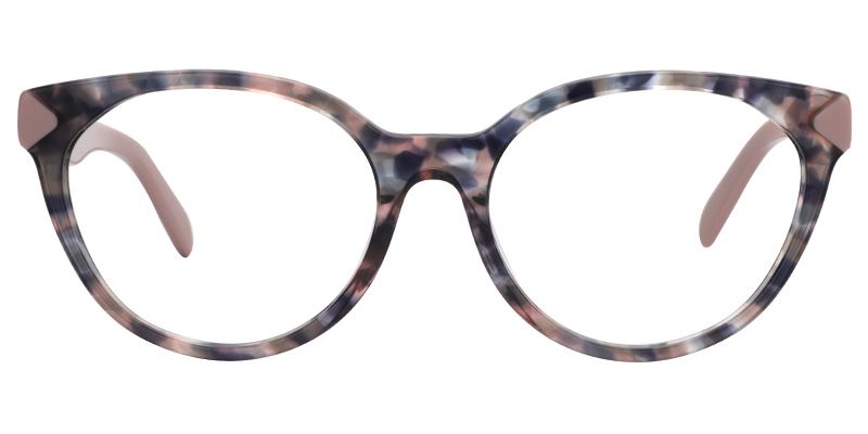 Vivian Cat Eye Gray Tortoise Glasses