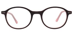 Vanessa Round Pink Glasses 0