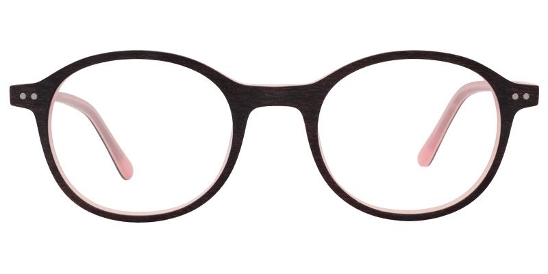 Vanessa Round Pink Glasses 