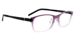 Hanny Rectangle Purple Glasses2