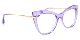 Indira Cat Eye Purple Glasses2