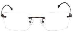 Winnie Rectangle Black Glasses 0
