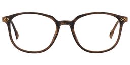 Zelda Oval Brown Glasses0