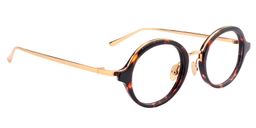 Fiona Round Tortoise Glasses2