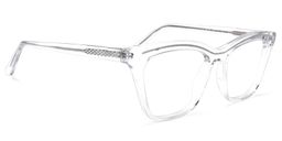 Quintus Cateye Clear Glasses2