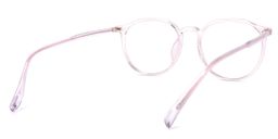 Quim Round Pink Glasses4