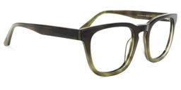 Reese Square Dark-Green Glasses2
