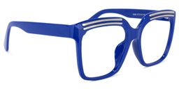 Rylan Square Blue Glasses2