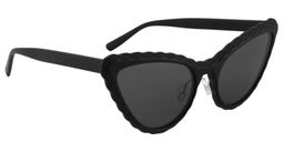 Freda Cat eye Black Sunglasses3