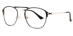 Brandon Aviator Black Glasses3