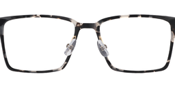 Mason Rectangle Black&Clear Glasses2