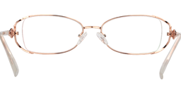 Donna Rectangle Gold Glasses5