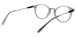 Thomas Round Dark-Green Glasses5